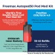 Authentic FreeMax Autopod50 50W 2000mAh VW Box Mod Pod System Starter Kit - Coral, 0.25ohm / 0.5ohm, 4ml, 5~50W