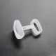 Replacement Silicone Dust Cap for Relx Alpha / Caliburn Flat Rod-Shaped Pod System Vape Kit - Pure