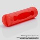 [Ships from Bonded Warehouse] Protective Case Sleeve for 18650 Battery - Red, Silicone