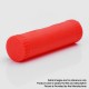 [Ships from Bonded Warehouse] Protective Case Sleeve for 18650 Battery - Red, Silicone