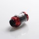 Authentic GeekVape Zeus X Mesh RTA Rebuildable Tank Vape Atomizer - Red & Black, SS + Glass, 4.5ml, 0.17 /0.20ohm, 26mm Diameter