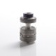 Authentic Steam Crave Aromamizer Ragnar RDTA Rebuildable Dripping Tank Vape Atomizer - Gunmetal, SS + Glass, 18ml, 35mm Diameter