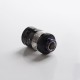 Authentic Steam Crave Aromamizer Ragnar RDTA Rebuildable Dripping Tank Vape Atomizer - Black, SS + Glass, 18ml, 35mm Diameter