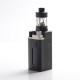 Authentic Steam Crave Hardon 220W TC VW Vape Box Mod Kit w/ Squonk Backpack + Glaz V2 RTA Tank - Black, 2 x 18650 / 21700