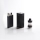 Authentic Steam Crave Hardon 220W TC VW Vape Box Mod Kit w/ Squonk Backpack + Glaz V2 RTA Tank - Black, 2 x 18650 / 21700