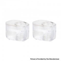 Authentic OXVA Origin Pod System Kit Replacement Empty Pod Cartridge - Transparent, 2ml (2 PCS)