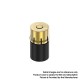 Authentic ThunderHead Creations Tauren Max Hybrid Semi-Mechanical Mech Mod w/X Chip - Red, Brass, 1 x 18650/20700/21700