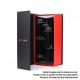 Authentic OXVA Origin 40W VW Box Mod AIO Pod System Starter Kit - Black Red Trim, 0.3ohm / 0.5ohm, 5~40W, 1 x 18650