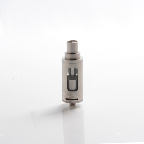 Authentic Master Aurora RTA Rebuildable Tank Atomizer - Silver, Stainless Steel + Glass, 22mm Diameter