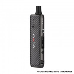 Authentic OXVA Origin 40W VW Box Mod AIO Pod System Starter Kit - Black Carbon Fiber, 0.3ohm / 0.5ohm, 5~40W, 1 x 18650