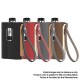 Authentic Aspire Cloudflask 2000mAh DTL Box Mod Pod System Starter Kit - Red, SS + Microfiber Leather, 5.5ml, 0.25ohm