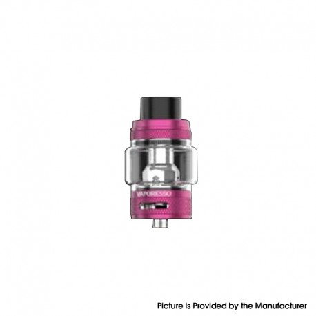 Authentic Vaporesso NRG-S Sub Ohm Tank Atomizer Clearomizer - Pink, Stainless Steel + Glass, 8ml