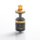 Authentic YDDZ V1 22mm RTA Rebuildable Tank Vape Atomizer - Black, Stainless Steel + Glass, 4ml, 22mm Diameter