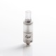 Authentic YDDZ T1 MTL RTA Rebuildable Tank Vape Atomizer - Silver, Stainless Steel + PC, 2ml, 16mm Diameter