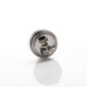 Authentic YDDZ T1 MTL RTA Rebuildable Tank Vape Atomizer - Silver, Stainless Steel + PC, 2ml, 16mm Diameter