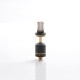 Authentic YDDZ T1 MTL RTA Rebuildable Tank Vape Atomizer - Black + Gold, Stainless Steel + PC, 2ml, 16mm Diameter