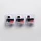 Authentic SMOKTech SMOK RPM Lite Pod System Vape Kit Replacement Empty RPM Pod Cartridge - Black + Transparent, 3.2ml (3 PCS)