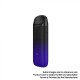 Authentic Vaptio Real 13W 500mAh TC VW Touch Pod System Starter Kit - Purple, 1.5ml, 0.8ohm, 9~13W, 100~315'C