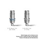 Authentic Aspire x Taifun Nautilus GT Mini MTL Sub Ohm Tank Atomizer Clearomizer - Blue, SS + Glass, 2.8ml, 22mm Diameter