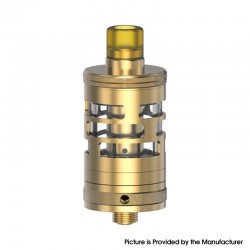 Authentic Aspire x Taifun Nautilus GT Mini MTL Sub Ohm Tank Atomizer Clearomizer - Gold, SS + Glass, 2.8ml, 22mm Diameter