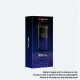 Authentic Vaptio Real 13W 500mAh TC VW Touch Pod System Starter Kit - Black, 1.5ml, 0.8ohm, 9~13W, 100~315'C