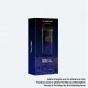 Authentic Vaptio Real 13W 500mAh TC VW Touch Pod System Starter Kit - Black, 1.5ml, 0.8ohm, 9~13W, 100~315'C
