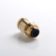 Authentic GeekVape Zeus X Mesh RTA Rebuildable Tank Vape Atomizer - Gold, SS + Glass, 4.5ml, 0.17ohm / 0.20ohm, 26mm Diameter