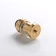 Authentic GeekVape Zeus X Mesh RTA Rebuildable Tank Vape Atomizer - Gold, SS + Glass, 4.5ml, 0.17ohm / 0.20ohm, 26mm Diameter