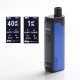 Authentic SMOKTech SMOK RPM Lite 40W 1250mAh VW Box Mod Pod System Vape Starter Kit - Blue, 3.2ml, 0.4ohm / 0.8ohm, 1~40W