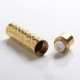 Authentic asMODus Rose Finch Vape Mechanical Mod - Brass, Brass, 24.5mm Diameter, 1 x 18650