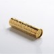 Authentic asMODus Rose Finch Vape Mechanical Mod - Brass, Brass, 24.5mm Diameter, 1 x 18650