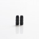 SXK 316 Stainless Steel Wicks-DLC with O-rings for SXK / YFTK Flash e-Vapor V4.5S+ RTA - Black (2 PCS)