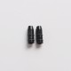 SXK 316 Stainless Steel Wicks-DLC with O-rings for SXK / YFTK Flash e-Vapor V4.5S+ RTA - Black (2 PCS)