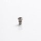 SXK Replacement Bohrung Airflow Insert Air Screw for Flash e-Vapor V4.5/V4.5S+ RTA - Silver, 1.7mm Airhole, 5.03 x 3.86mm (1 PC)