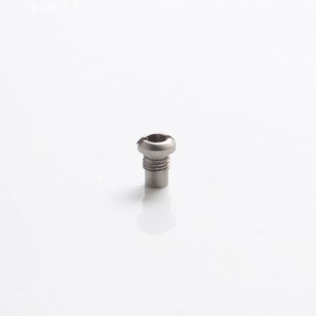 SXK Replacement Bohrung Airflow Insert Air Screw for Flash e-Vapor V4.5/V4.5S+ RTA - Silver, 1.7mm Airhole, 5.03 x 3.86mm (1 PC)