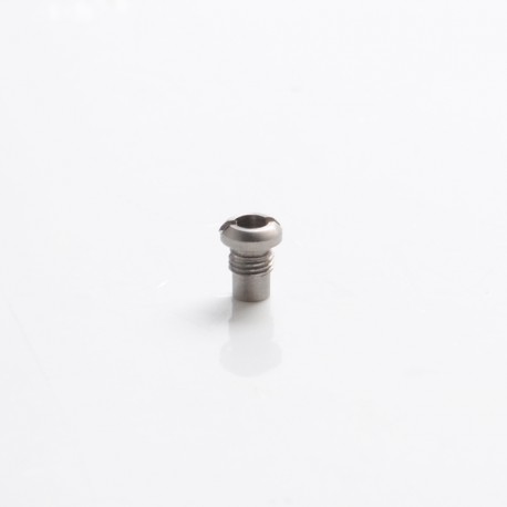 SXK Replacement Bohrung Airflow Insert Air Screw for Flash e-Vapor V4.5 /V4.5S+ RTA - Silver, 1.4mm Airhole, 5.0 x 3.86mm (1 PC)