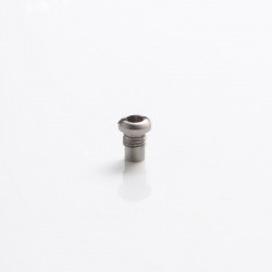 SXK Replacement Bohrung Airflow Insert Air Screw for Flash e-Vapor V4.5/V4.5S+ RTA - Silver, 1.1mm Airhole, 5.03 x 3.86mm (1 PC)