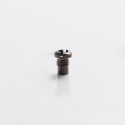 SXK Replacement Bohrung Airflow Insert Air Screw for Flash e-Vapor V4.5 / V4.5S+ RTA - Black, 2.0mm Airhole, 5.16 x 3.8mm (1 PC)