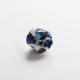 Authentic Reewape AS301 Replacement 510 Drip Tip for RDA / RTA / RDTA / Sub-Ohm Tank Atomizer - Royal Blue, Resin, 17mm