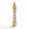 Authentic Acrohm Fush Nano Mesh 15W 550mAh AIO Pod System Starter Kit - Gold, 1.8ml, 1.0ohm (Limited Edition)