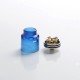 Authentic Hellvape Dead Rabbit SE RDA Rebuildable Dripping Vape Atomizer w/ BF Pin - Blue, PCTG + SS, 24mm Diameter