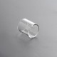 Replacement Glass Tank Tube for Vaporesso Drizzle Vaping AIO Vape Atomizer - Transparent, 1.8ml