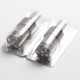 Authentic Acrohm Fush Nano Pod System Vape Kit Replacement Pod Cartridge w/ 1.0ohm Mesh Coil - Black, 1.8ml (2 PCS)