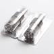 Authentic Acrohm Fush Nano Pod System Vape Kit Replacement Pod Cartridge w/ 1.0ohm Mesh Coil - Black, 1.8ml (2 PCS)