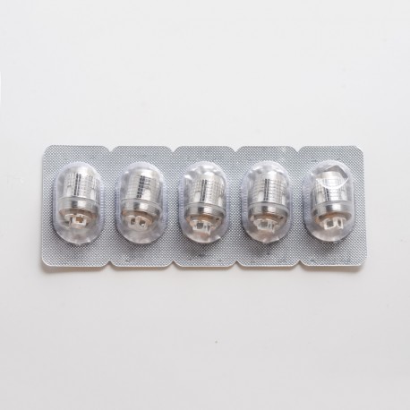 Authentic FreeMax Replacement Mesh Coil Heads for Fireluke Mesh Sub Ohm Tank - Silver, Kanthal, 0.15ohm (5 PCS)