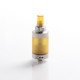 SXK 415 FOUR ONE FIVE Style MTL RTA Rebuildable Tank Vape Atomizer - Silver, 316SS + PEI, 4.5ml, 22mm Diameter