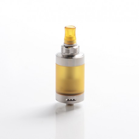 SXK 415 FOUR ONE FIVE Style MTL RTA Rebuildable Tank Atomizer - Silver, 316SS + PEI, 4.5ml, 22mm Diameter