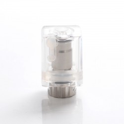 Authentic Wellon Beyond AIO Pod System Kit Replacement RBA Coil Head - Silver, Stainless Steel (1 PC)