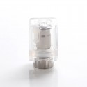 Authentic Wellon Beyond AIO Pod System Kit Replacement RBA Coil Head - Silver, Stainless Steel (1 PC)