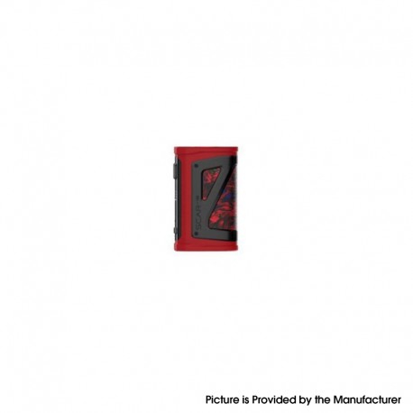 Authentic SMOKTech SMOK SCAR-18 230W VW Variable Wattage Box Mod - Fluid Red, Zinc Alloy + SS, 1~230W, 2 x 18650